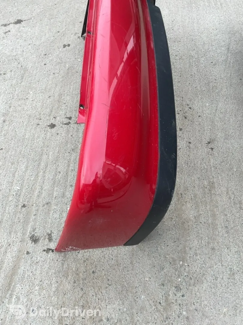 Bară protecție  - Culoare: Roșu, Parte montare: Spate - Volkswagen Polo 3 generation [1994 - 2001] wagon 5 doors
