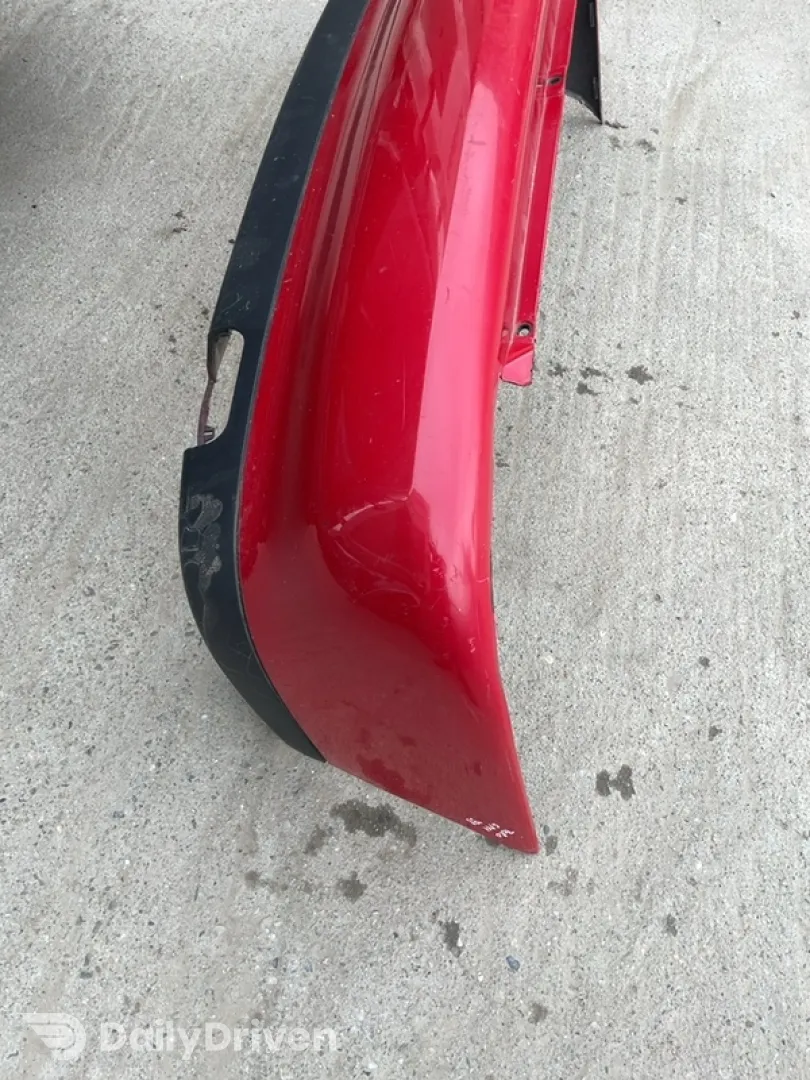 Bară protecție  - Culoare: Roșu, Parte montare: Spate - Volkswagen Polo 3 generation [1994 - 2001] wagon 5 doors