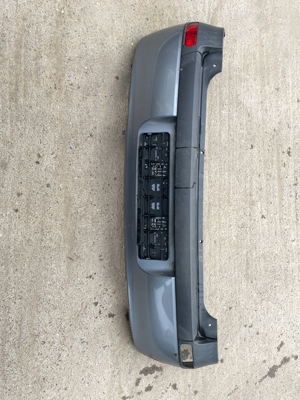 Bară protecție  - Culoare: Gri, Parte montare: Spate - Opel Corsa C [2000 - 2003] Hatchback 3-doors