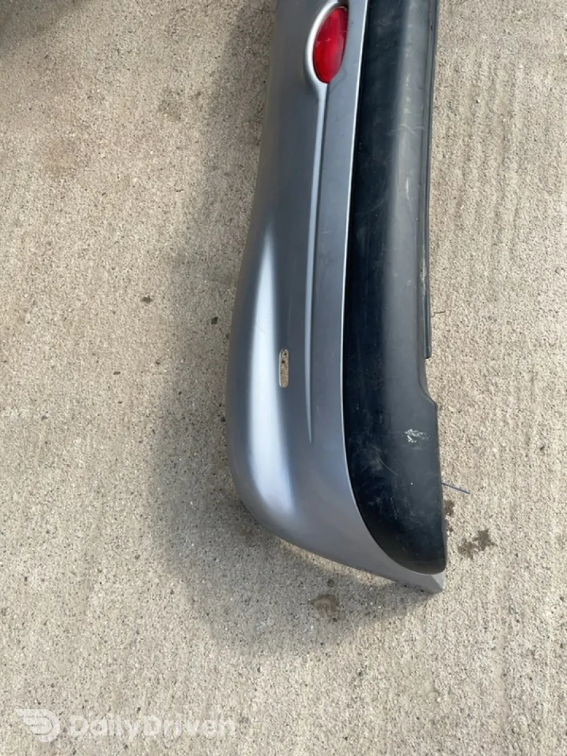 Bară protecție  - Culoare: Gri, Parte montare: Spate - Peugeot 206 1 generation [1998 - 2003] Hatchback 5-doors