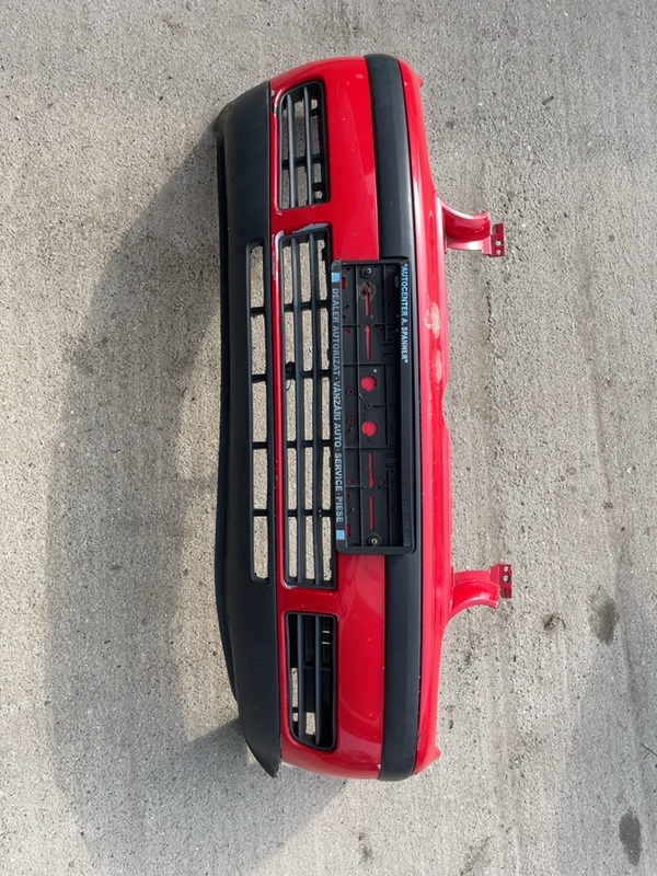 Bară protecție  - Culoare: Roșu, Parte montare: Față - Volkswagen Golf 4 generation [1997 - 2006]