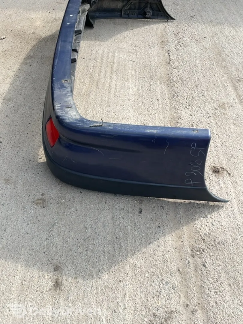 Bară protecție  - Culoare: Albastru, Parte montare: Spate - Peugeot 306 1 generation [restyling] [1997 - 2002] wagon
