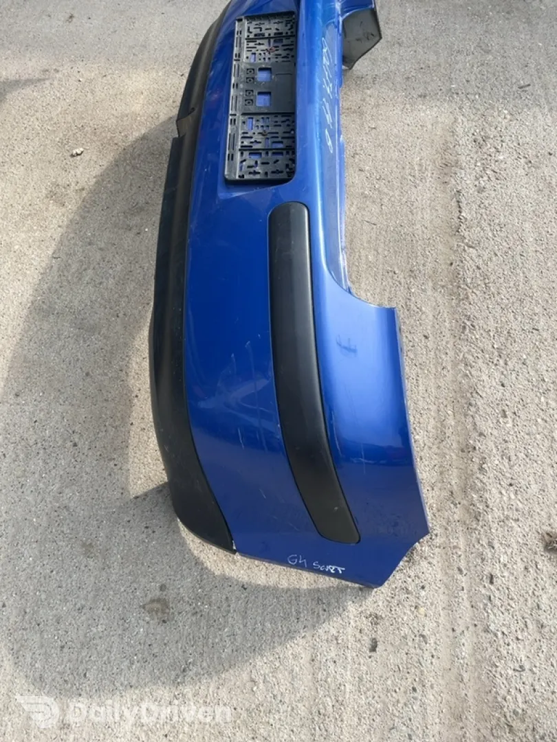 Bară protecție - Culoare: Albastru, Parte montare: Spate - Volkswagen Golf 4 generation [1997 - 2006] Hatchback 5-doors