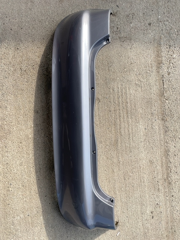 Bară protecție  - Culoare: Gri, Parte montare: Spate - Mercedes-Benz A-Class W168 [1997 - 2001] Hatchback 5-doors