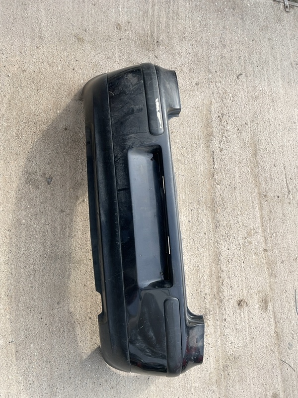 Bară protecție - Culoare: Negru, Parte montare: Spate - Volkswagen Golf 4 generation [1997 - 2006] Hatchback 5-doors