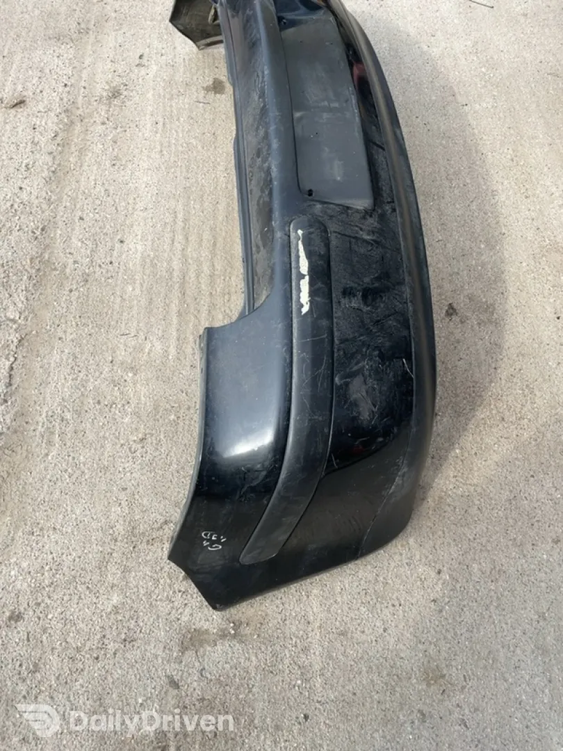 Bară protecție - Culoare: Negru, Parte montare: Spate - Volkswagen Golf 4 generation [1997 - 2006] Hatchback 5-doors