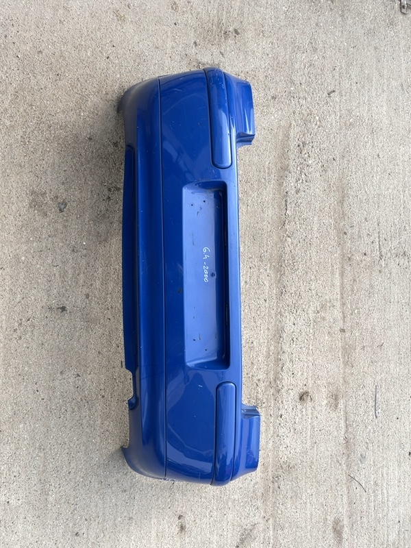 Bară protecție  - Culoare: Albastru, Parte montare: Spate - Volkswagen Golf 4 generation [1997 - 2006] Hatchback 5-doors