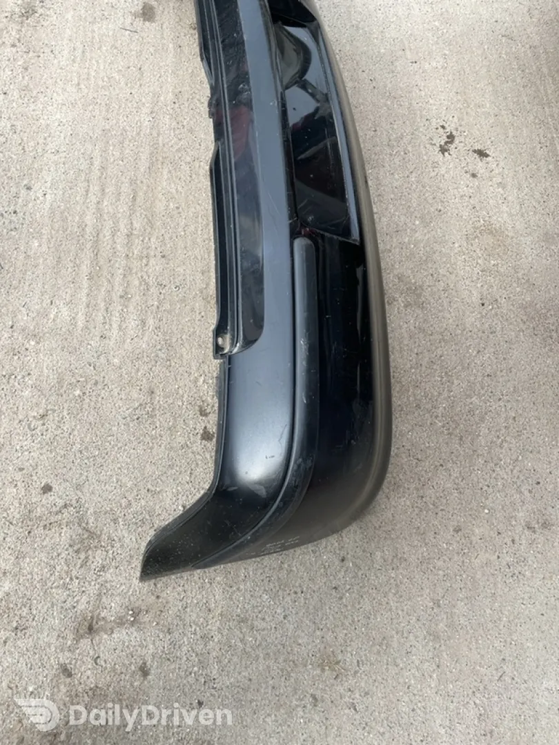 Bară protecție  - Culoare: Negru, Parte montare: Spate - Volkswagen Polo 3 generation [restyling] [2000 - 2002] Hatchback 5-doors