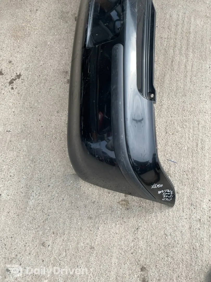 Bară protecție  - Culoare: Negru, Parte montare: Spate - Volkswagen Polo 3 generation [restyling] [2000 - 2002] Hatchback 5-doors