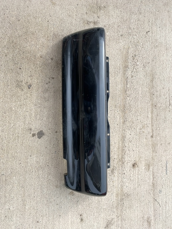 Bară protecție  - Culoare: Negru, Parte montare: Spate - Volkswagen Polo 3 generation [restyling] [2000 - 2002] Hatchback 5-doors