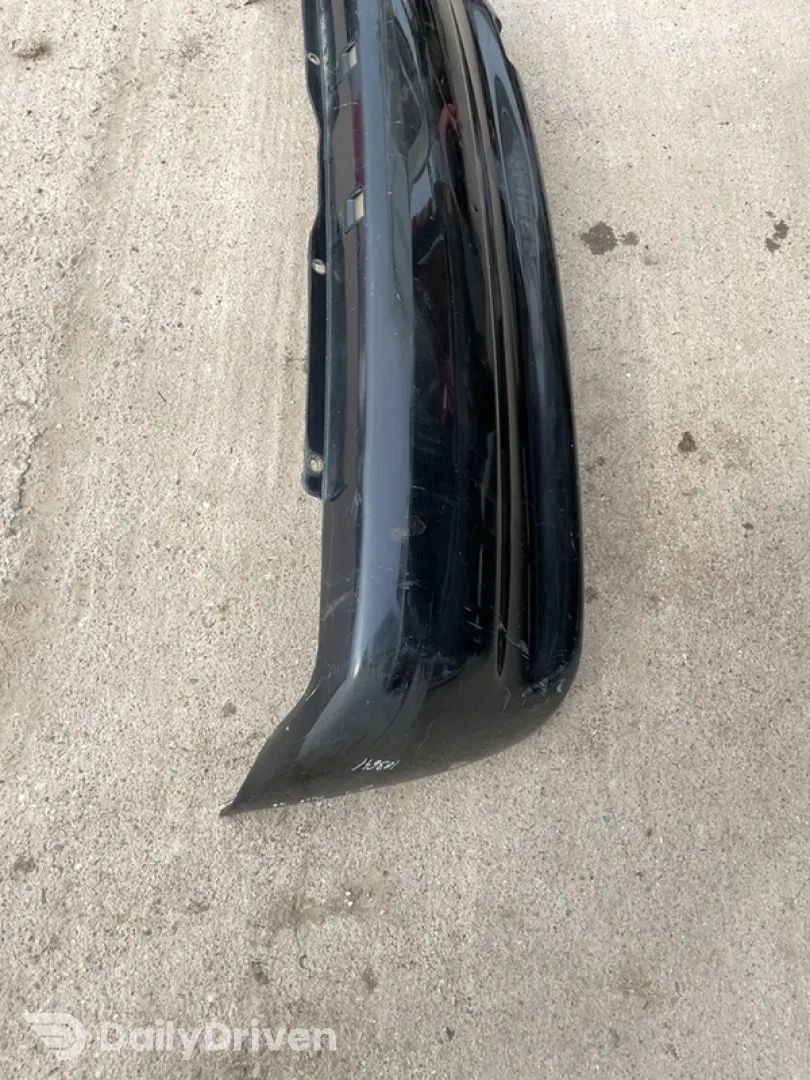 Bară protecție  - Culoare: Negru, Parte montare: Spate - Volkswagen Polo 3 generation [restyling] [2000 - 2002] Hatchback 5-doors