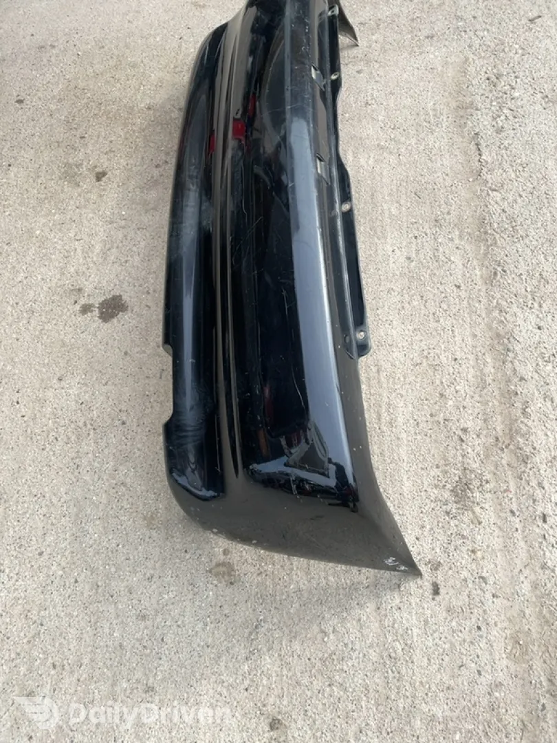 Bară protecție  - Culoare: Negru, Parte montare: Spate - Volkswagen Polo 3 generation [restyling] [2000 - 2002] Hatchback 5-doors