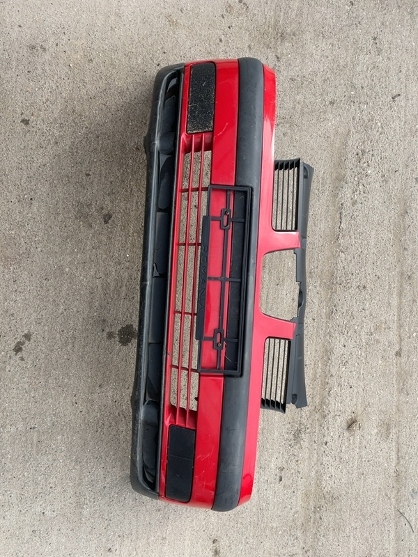 Bară protecție - Culoare: Roșu, Parte montare: Față - SEAT Cordoba 1 generation [restyling] [1999 - 2003] wagon 5 doors