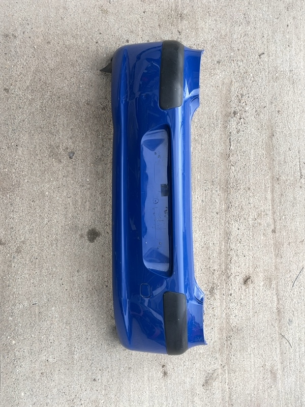 Bară protecție  - Culoare: Albastru, Parte montare: Spate - Peugeot 307 1 generation [2001 - 2005] Hatchback 5-doors