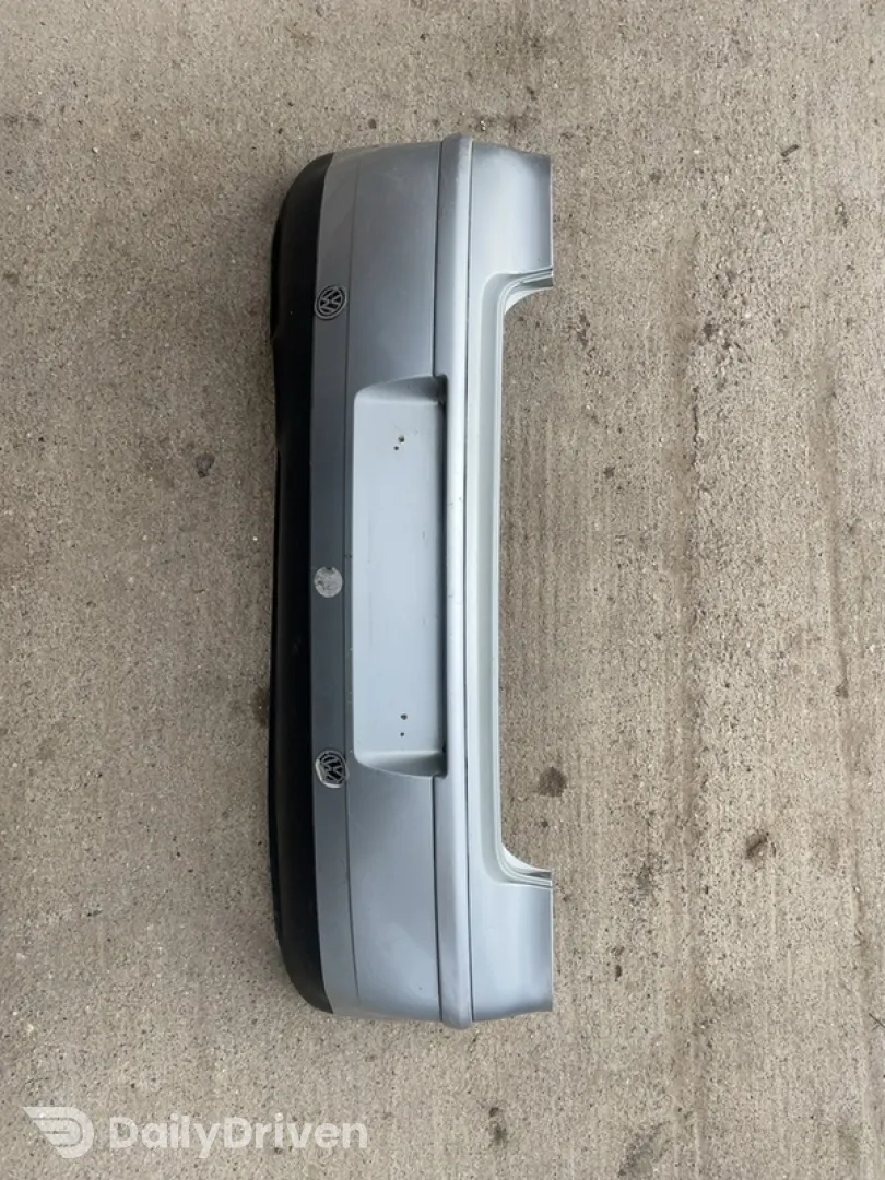 Bară protecție - Culoare: Gri, Parte montare: Spate - Volkswagen Polo 4 generation [restyling] [2005 - 2009] Hatchback 5-doors