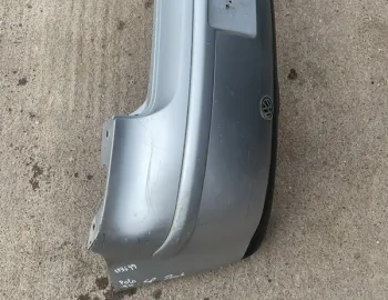 Bară protecție - Culoare: Gri, Parte montare: Spate - Volkswagen Polo 4 generation [restyling] [2005 - 2009] Hatchback 5-doors