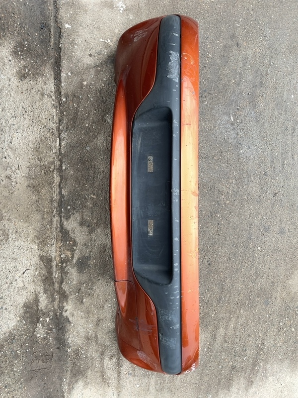 Bară protecție  - Culoare: Portocaliu, Parte montare: Spate - Opel Tigra 1 generation [1994 - 2000] Coupe