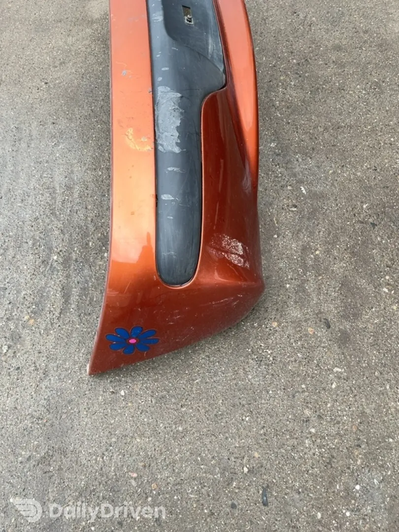 Bară protecție  - Culoare: Portocaliu, Parte montare: Spate - Opel Tigra 1 generation [1994 - 2000] Coupe