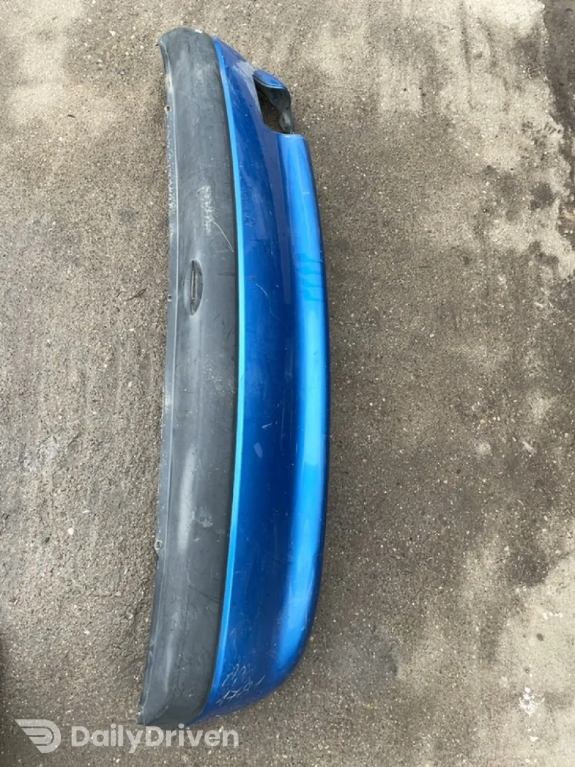 Bară protecție  - Culoare: Albastru, Parte montare: Spate - Opel Corsa B [1993 - 2000] Hatchback 3-doors