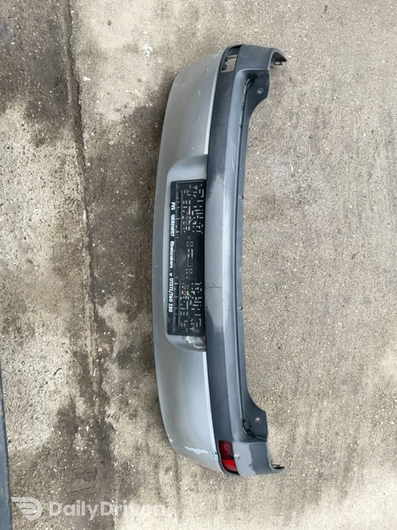 Bară protecție  - Culoare: Gri, Parte montare: Spate - Opel Corsa C [2000 - 2003] Hatchback 3-doors