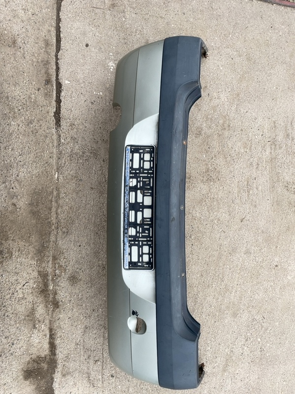 Bară protecție  - Culoare: Gri, Parte montare: Spate - Dacia Logan 1 generation [2004 - 2008] Sedan