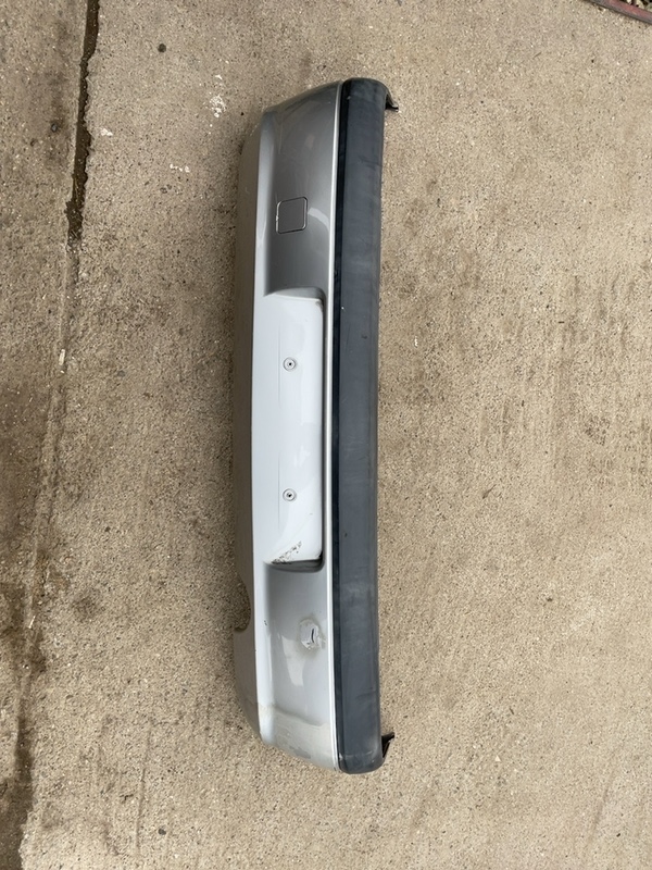 Bară protecție - Culoare: Gri, Parte montare: Spate - Ford Fiesta 4 generation [1996 - 2000]