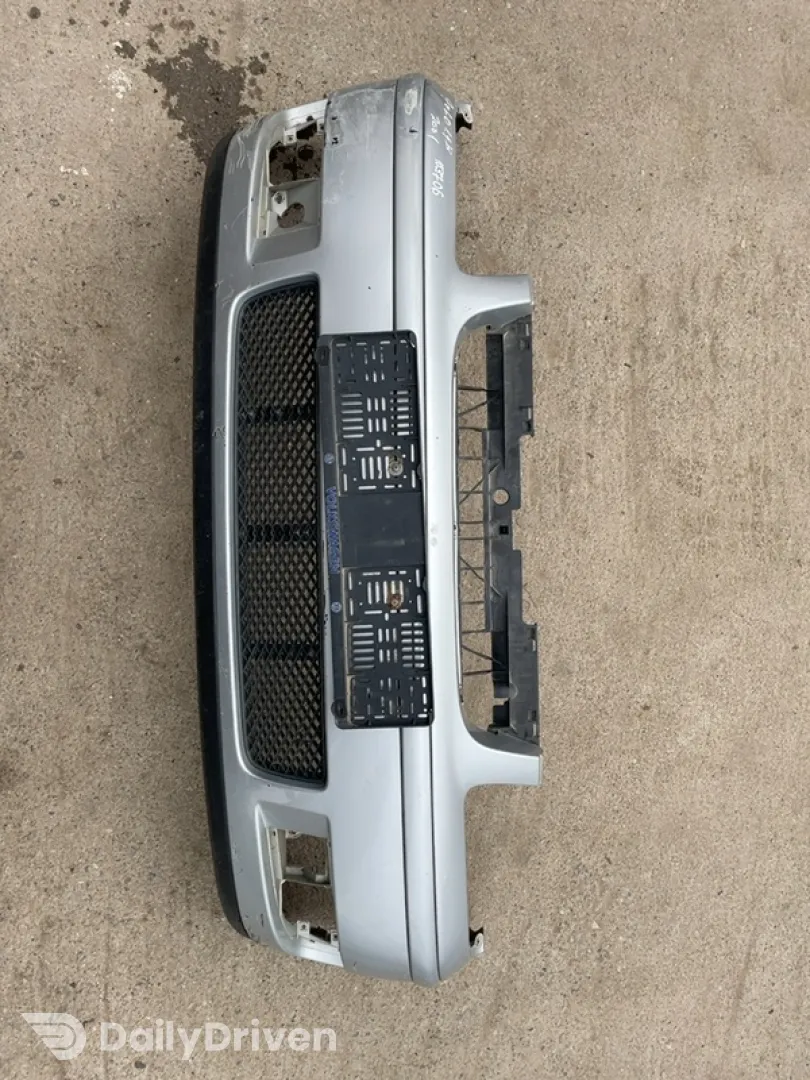Bară protecție - Culoare: Gri, Parte montare: Față - Volkswagen Polo 3 generation [restyling] [2000 - 2002]