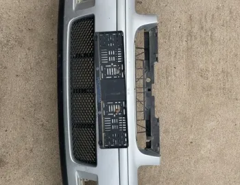 Bară protecție - Culoare: Gri, Parte montare: Față - Volkswagen Polo 3 generation [restyling] [2000 - 2002]