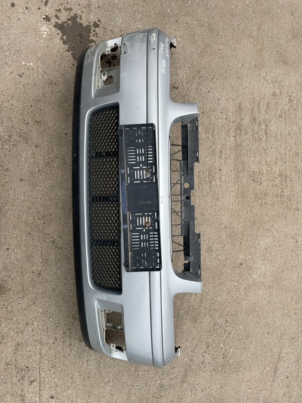 Bară protecție - Culoare: Gri, Parte montare: Față - Volkswagen Polo 3 generation [restyling] [2000 - 2002]