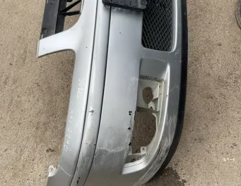 Bară protecție - Culoare: Gri, Parte montare: Față - Volkswagen Polo 3 generation [restyling] [2000 - 2002]