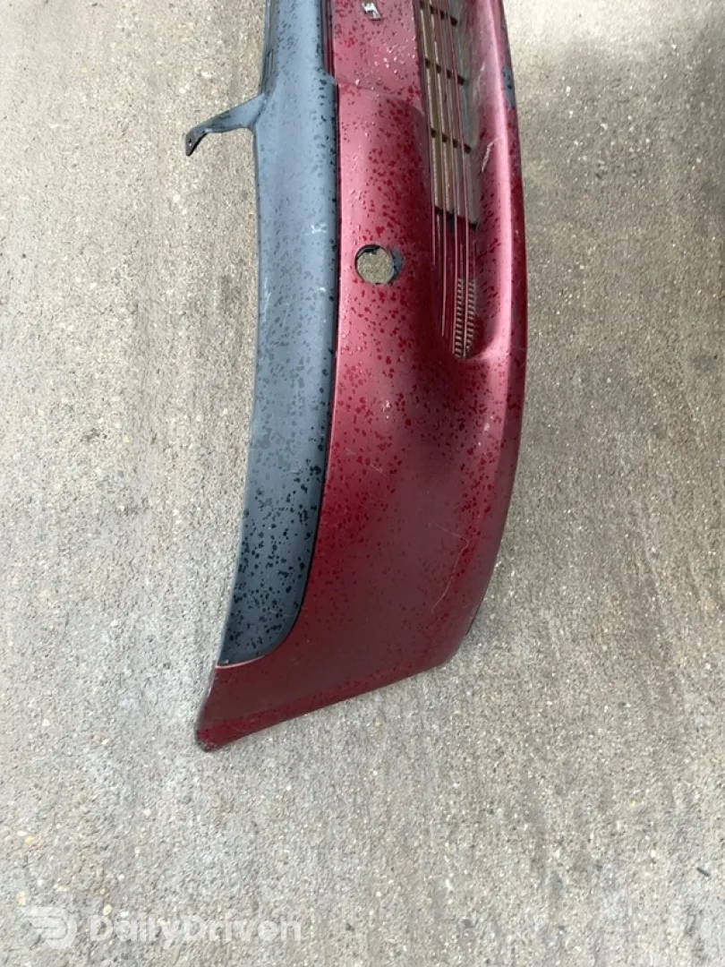 Bară protecție  - Culoare: Roșu, Parte montare: Față - Opel Vectra B [1995 - 1999]