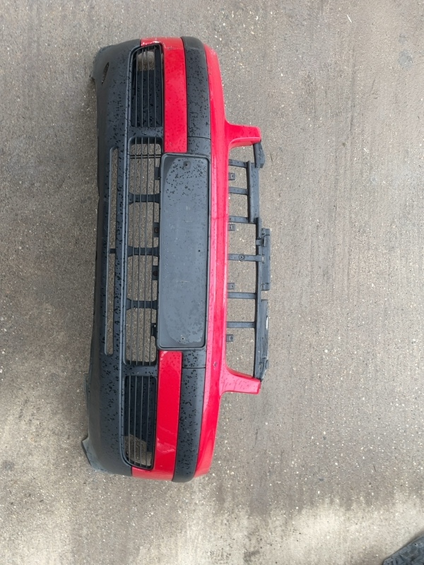 Bară protecție  - Culoare: Roșu, Parte montare: Față - Volkswagen Passat B5 [1996 - 2000]