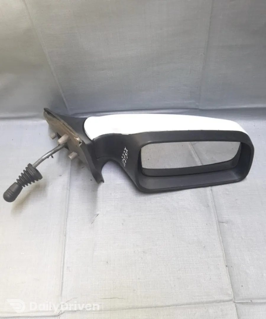 Oglindă  - Culoare: Alb, Parte montare: Dreapta față - Opel Astra G [1998 - 2009] wagon 5-doors 1.7 DTi MT (75 hp)