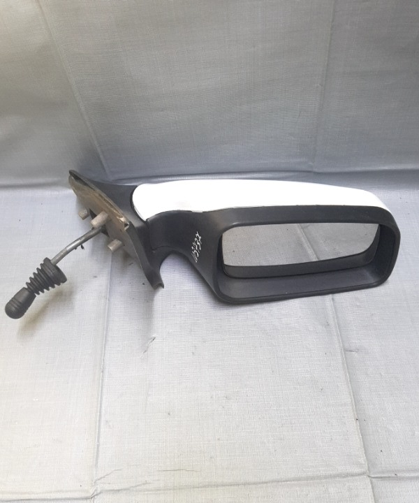 Oglindă  - Culoare: Alb, Parte montare: Dreapta față - Opel Astra G [1998 - 2009] wagon 5-doors 1.7 DTi MT (75 hp)