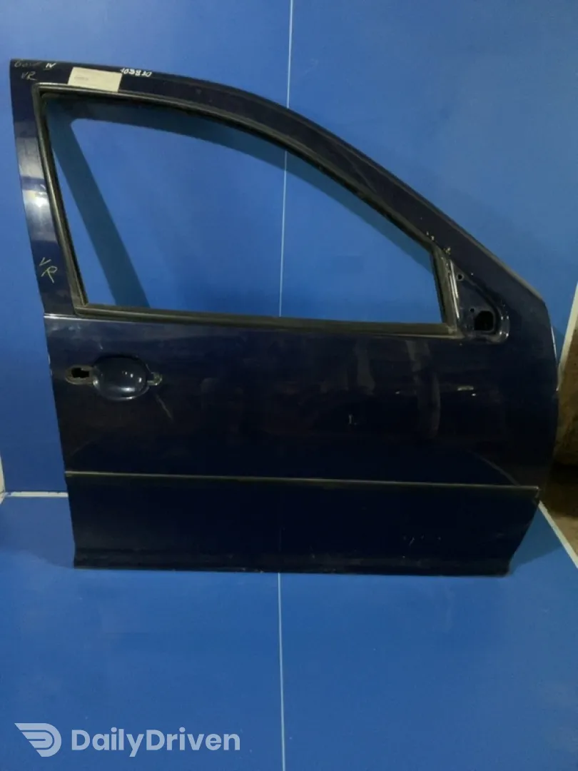 Ușă față - Culoare: Albastru, Parte montare: Dreapta față - Volkswagen Golf 4 generation [1997 - 2006]