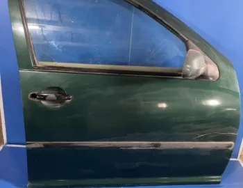 Ușă față - Culoare: Verde , Parte montare: Dreapta față - Volkswagen Golf 4 generation [1997 - 2006]