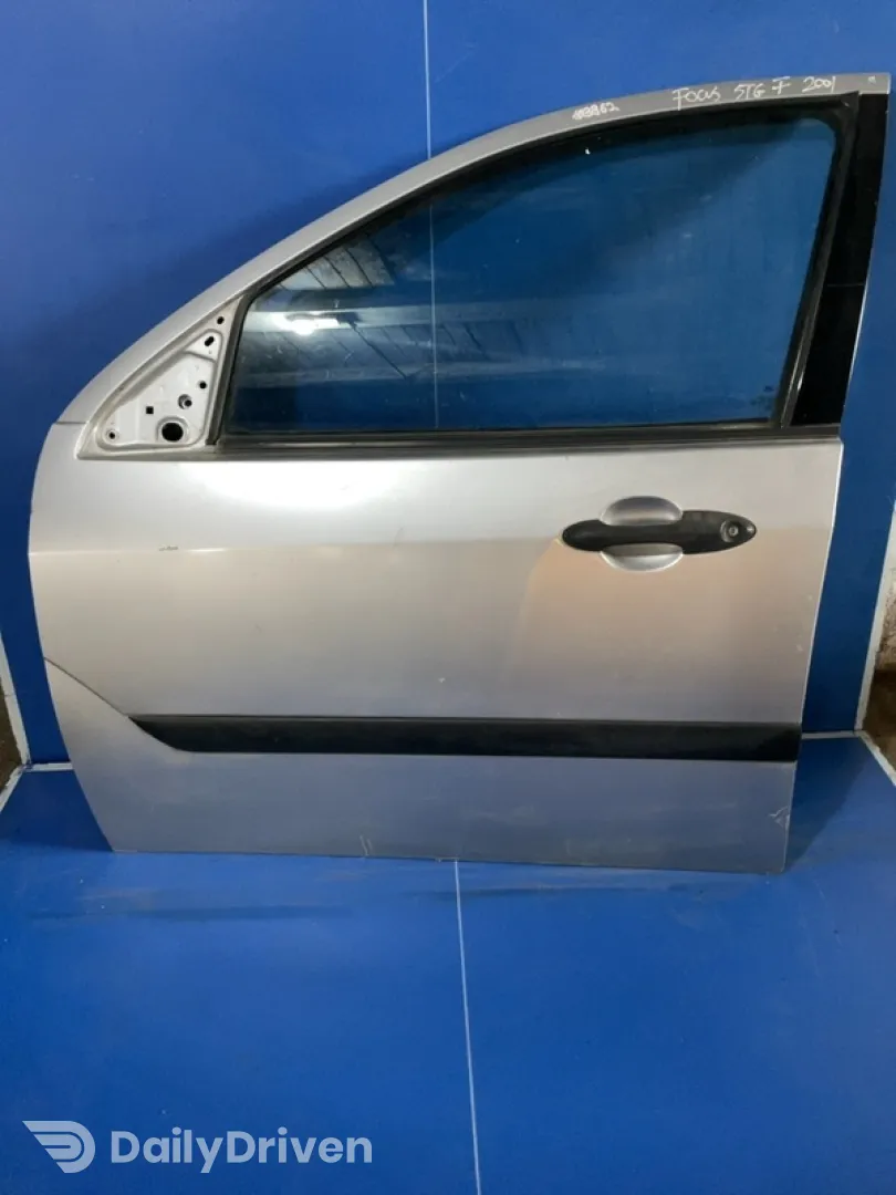 Ușă față - Culoare: Gri, Parte montare: Stânga față - Ford Focus 1 generation [1998 - 2004]