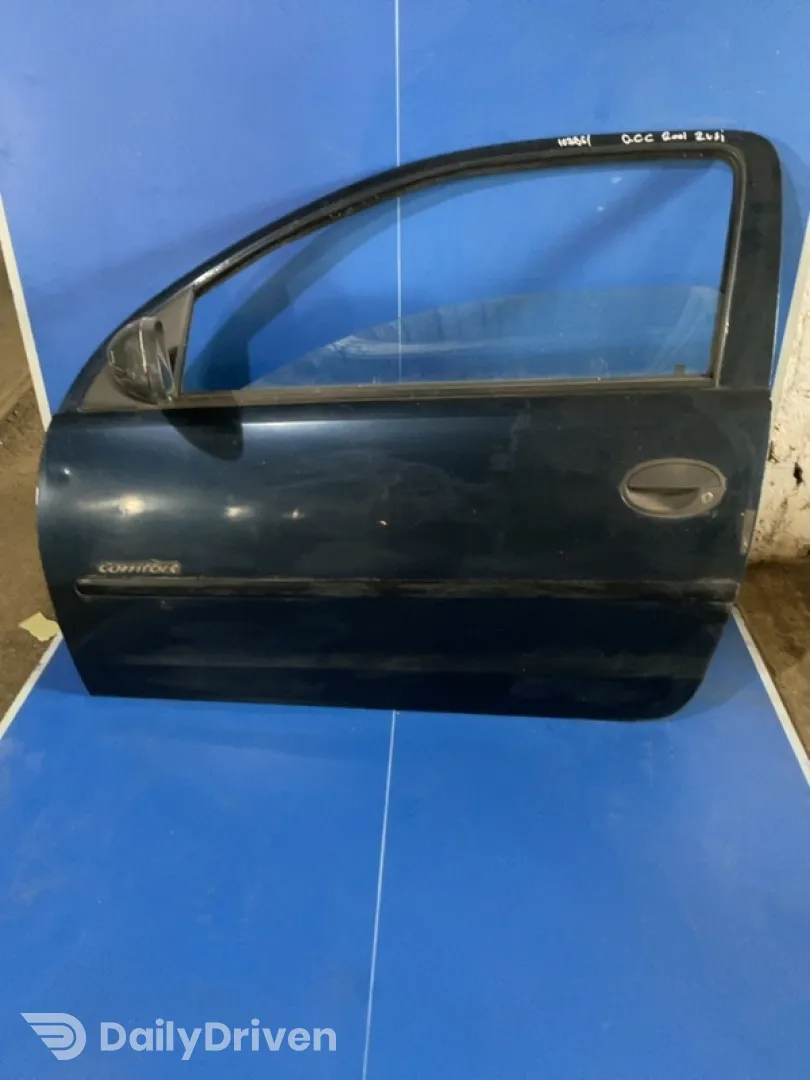 Ușă față - Culoare: Albastru, Parte montare: Stânga față, Varianta: Hatchback 2 usi - Opel Corsa C [2000 - 2003] Hatchback 3-doors