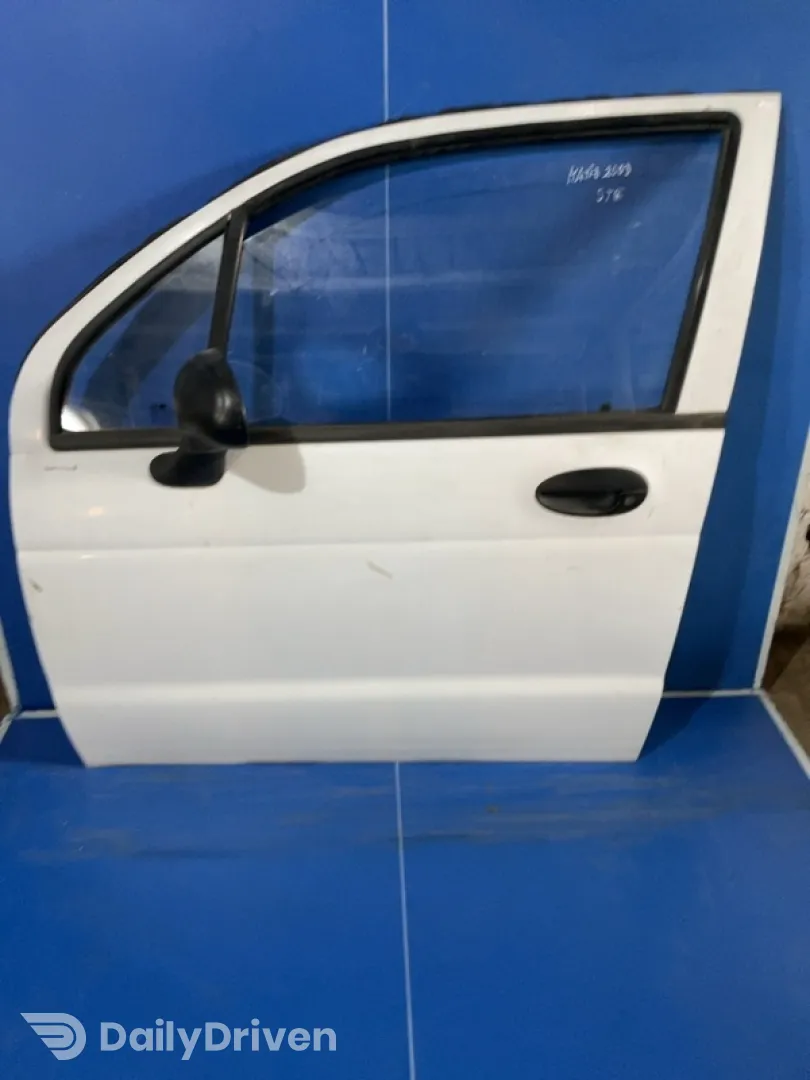 Ușă față - Culoare: Alb, Parte montare: Stânga față - Daewoo Matiz 2 generation [2005 - 2009]
