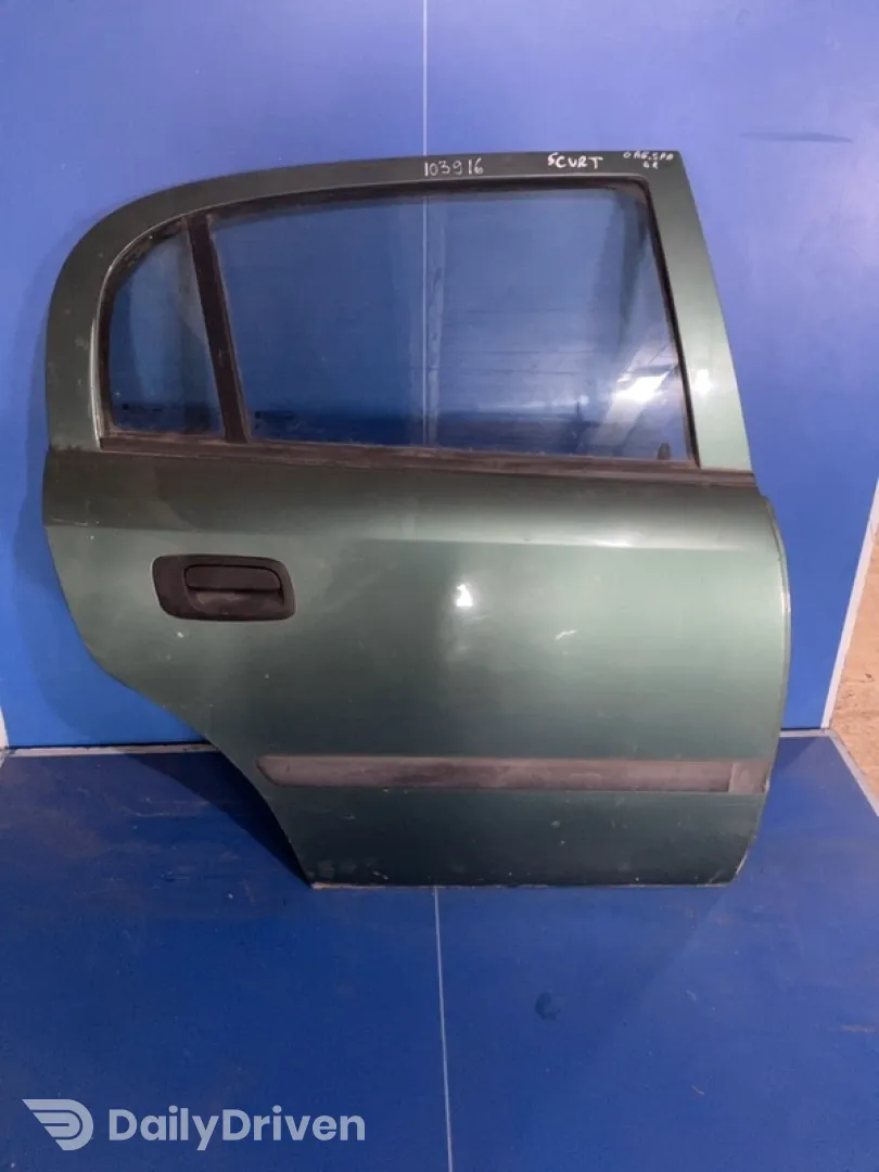 Ușă spate - Culoare: Verde , Parte montare: Dreapta spate, Varianta: Hatchback - Opel Astra G [1998 - 2009] Hatchback 3-doors