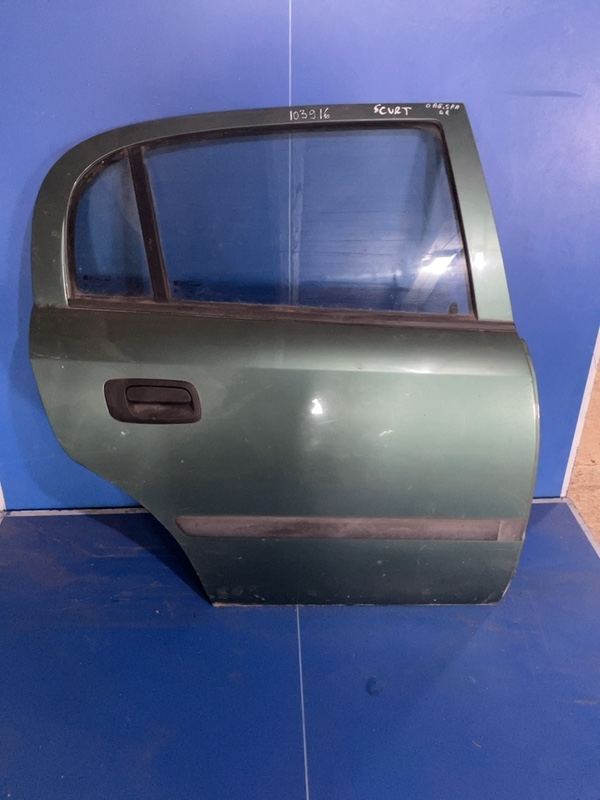 Ușă spate - Culoare: Verde , Parte montare: Dreapta spate, Varianta: Hatchback - Opel Astra G [1998 - 2009] Hatchback 3-doors