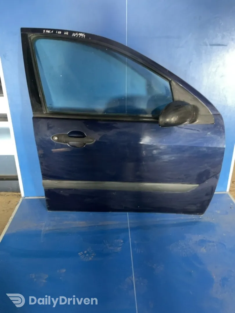 Ușă față - Culoare: Albastru, Parte montare: Dreapta față - Ford Focus 1 generation [1998 - 2004]