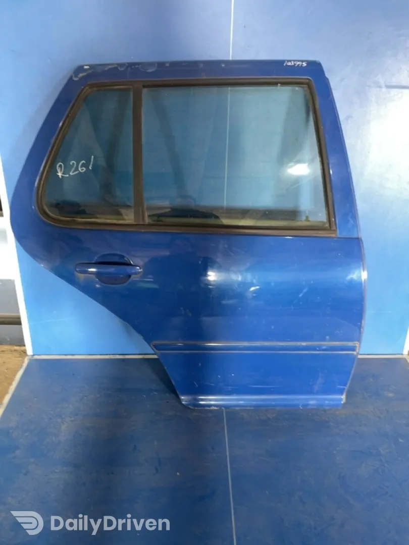 Ușă spate - Culoare: Albastru, Parte montare: Dreapta spate, Varianta: Hatchback - Volkswagen Golf 4 generation [1997 - 2006] Hatchback 5-doors