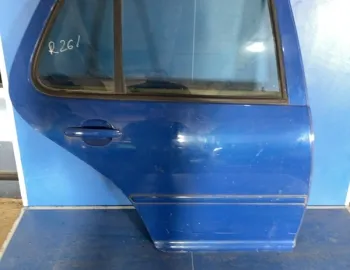 Ușă spate - Culoare: Albastru, Parte montare: Dreapta spate, Varianta: Hatchback - Volkswagen Golf 4 generation [1997 - 2006] Hatchback 5-doors