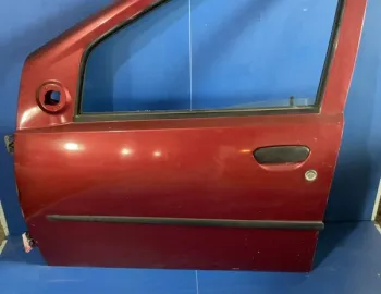 Ușă față - Culoare: Vișiniu, Parte montare: Dreapta față - Fiat Punto 2 generation [1999 - 2003]