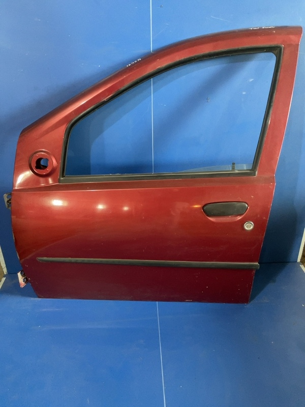 Ușă față - Culoare: Vișiniu, Parte montare: Dreapta față - Fiat Punto 2 generation [1999 - 2003]