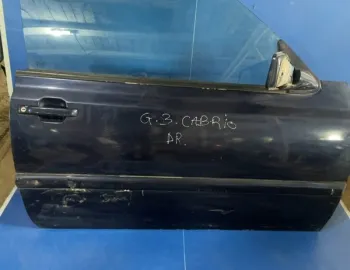Ușă față - Culoare: Albastru, Parte montare: Dreapta față, Varianta: Cabrio - Volkswagen Golf 3 generation [1991 - 1998] Cabriolet