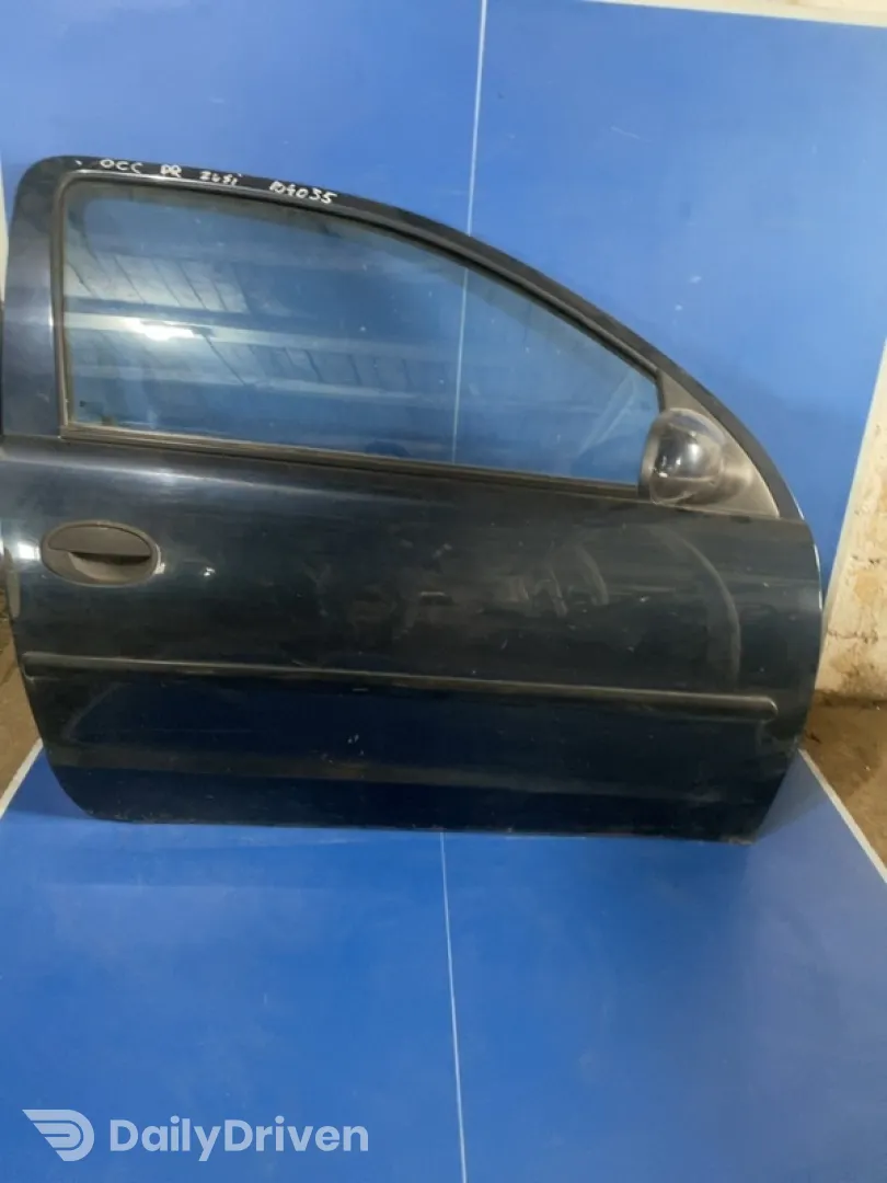 Ușă față - Culoare: Albastru, Parte montare: Dreapta față, Varianta: Hatchback - Opel Corsa C [2000 - 2003] Hatchback 3-doors