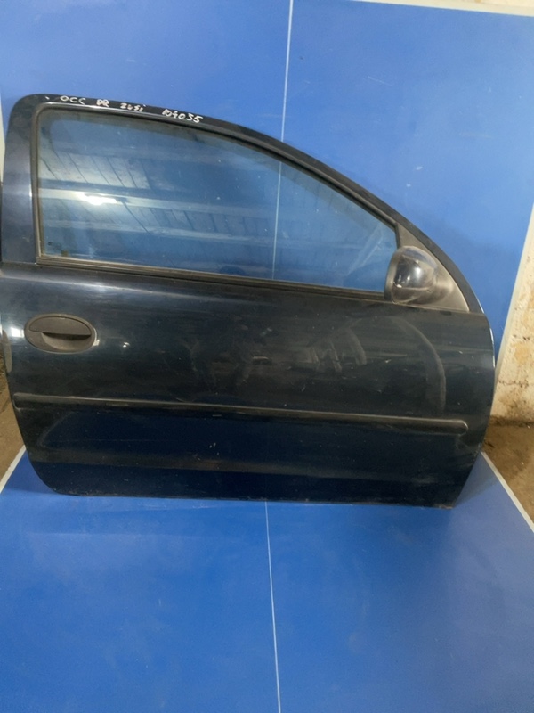 Ușă față - Culoare: Albastru, Parte montare: Dreapta față, Varianta: Hatchback - Opel Corsa C [2000 - 2003] Hatchback 3-doors