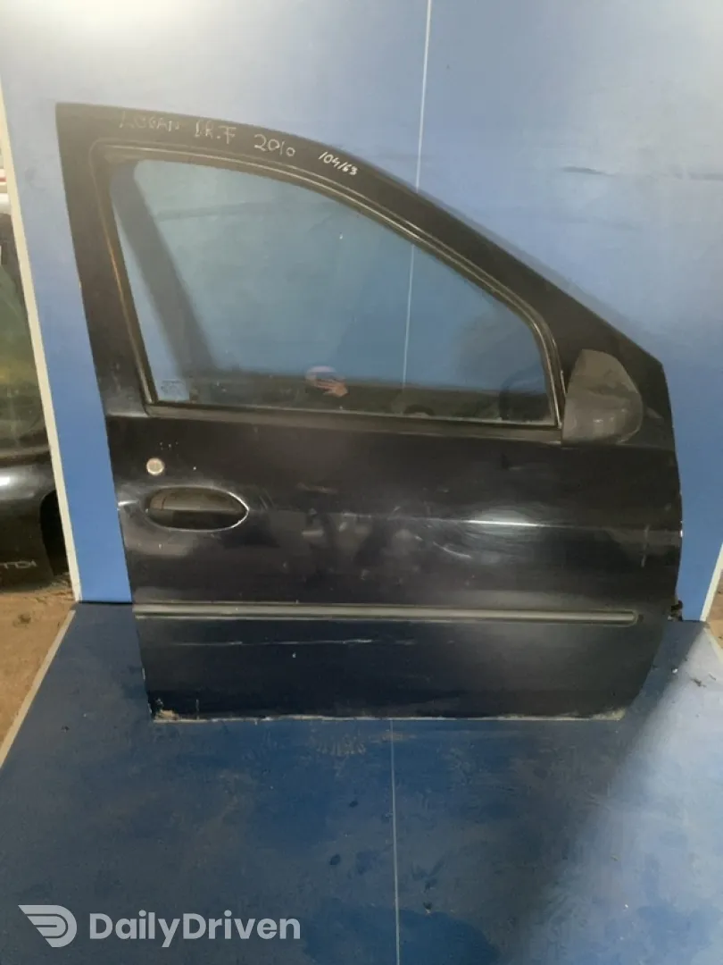 Ușă față - Culoare: Albastru, Parte montare: Dreapta față - Dacia Logan 1 generation [restyling] [2007 - 2012] Sedan